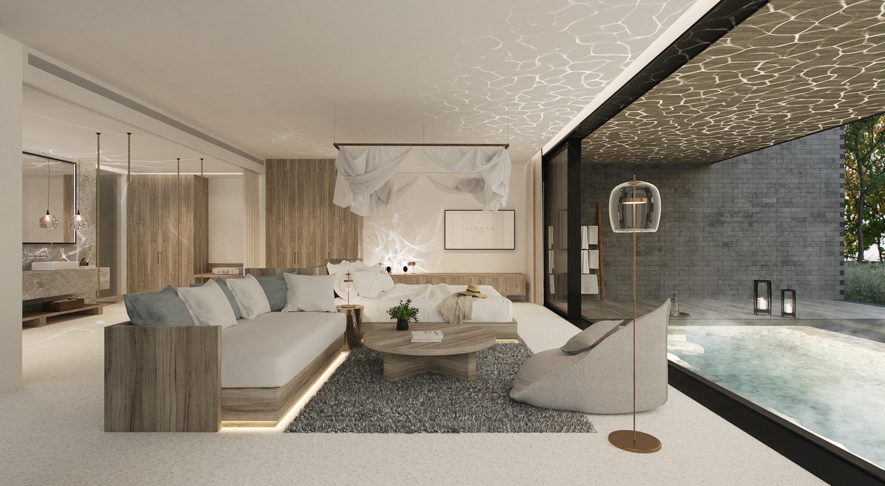 Single Pool Villa Canal View