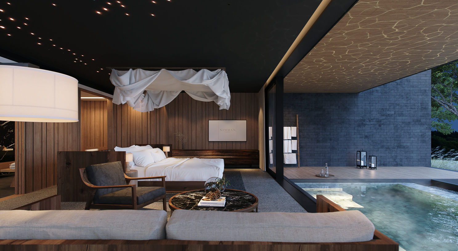 Single Pool Villa Mountain View